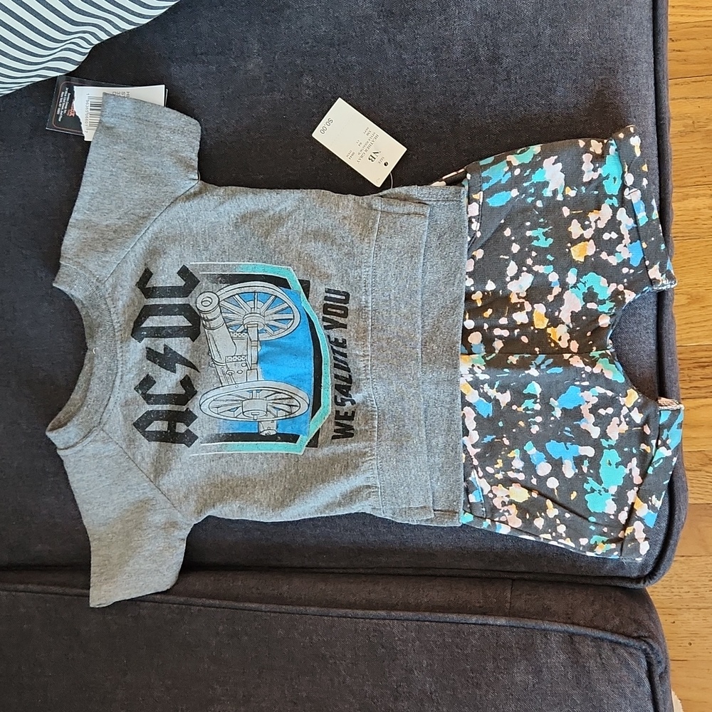 Infant AC/DC outfit